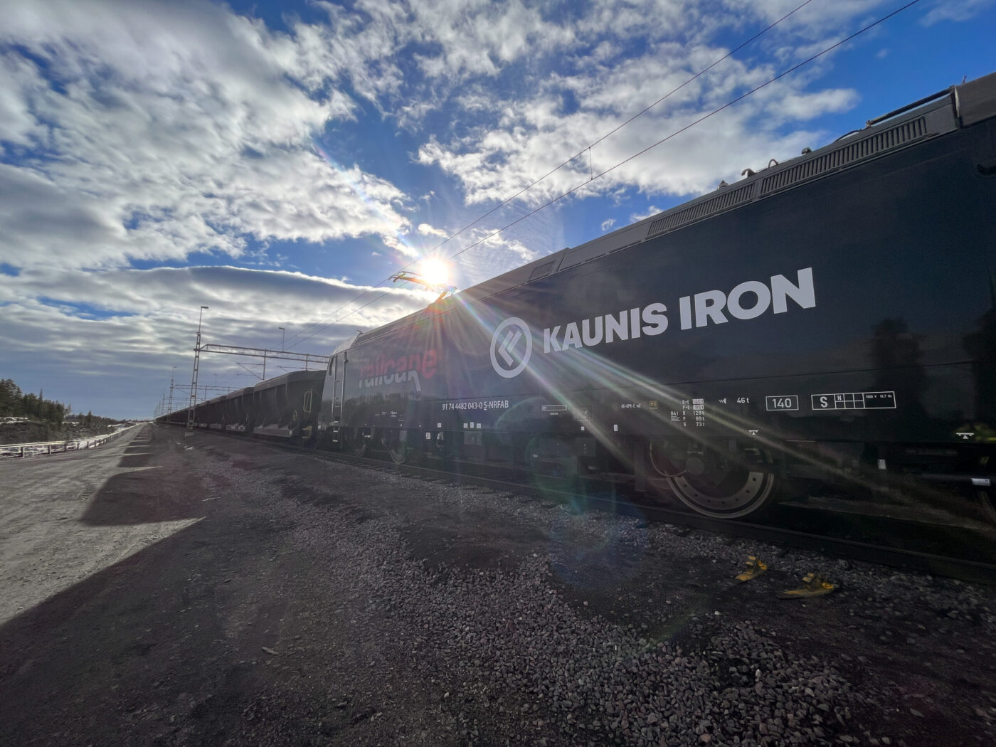 Tremendous train transports for Kaunis Iron