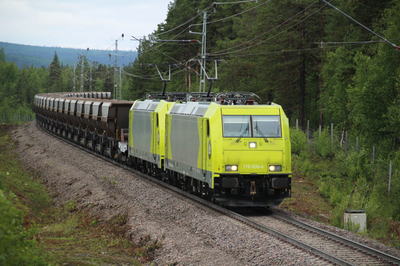 LKAB Malmtrafik extends its contract with Railcare for transporting iron ore worth approximately SEK 40 million