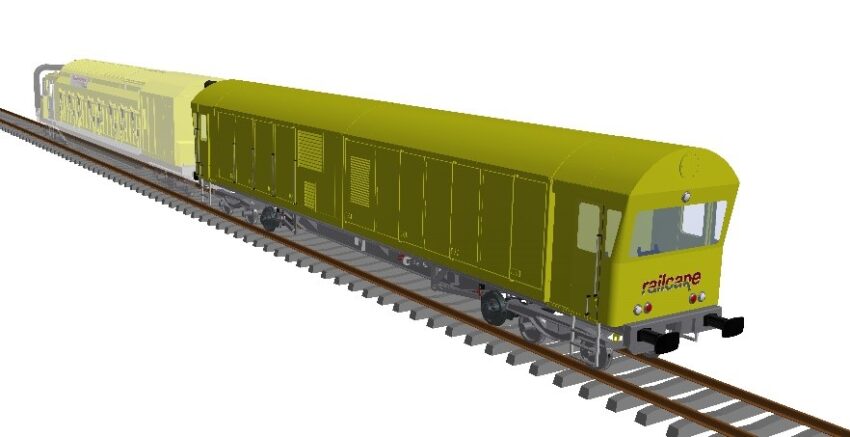 Railcare is preparing for the future with a battery-powered version of the company's own developed railway vehicles
