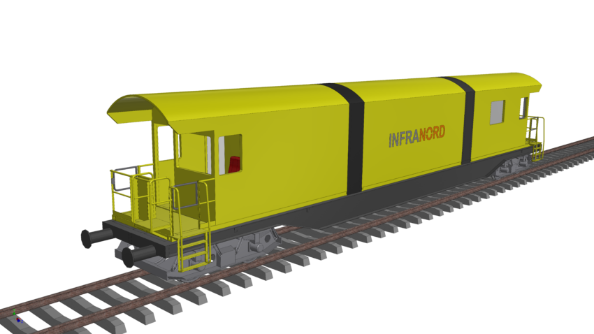 Railcare builds generator wagons for Infranord