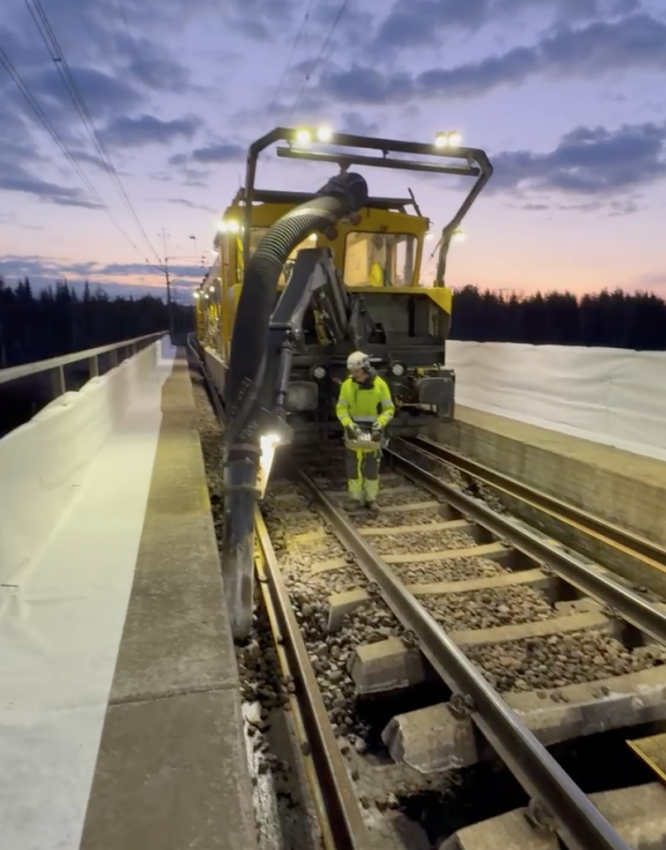 Seven bridges upgraded – Railcare helps boost capacity on the Malmbanan