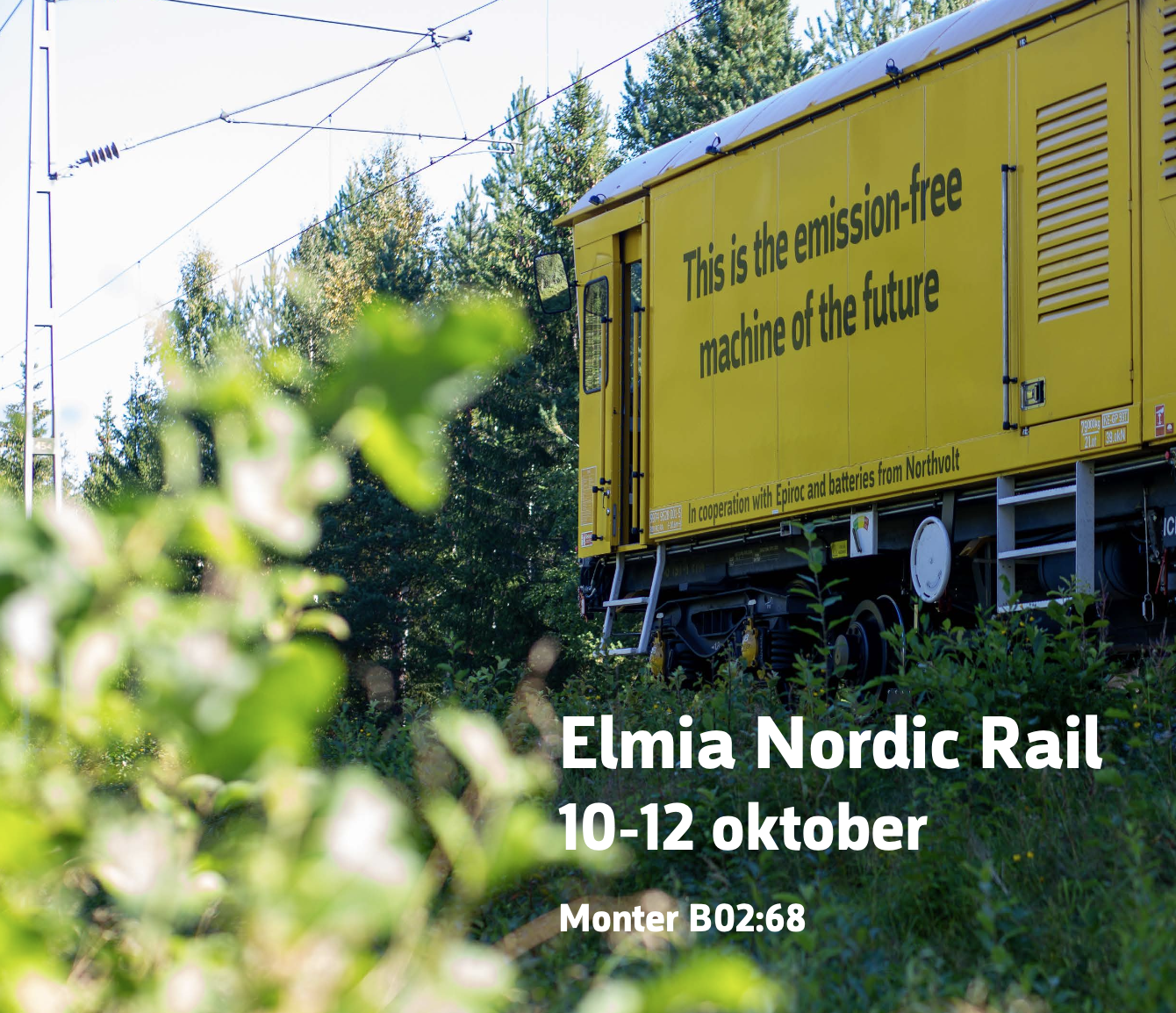 Railcare deltar på Elmia Nordic Rail