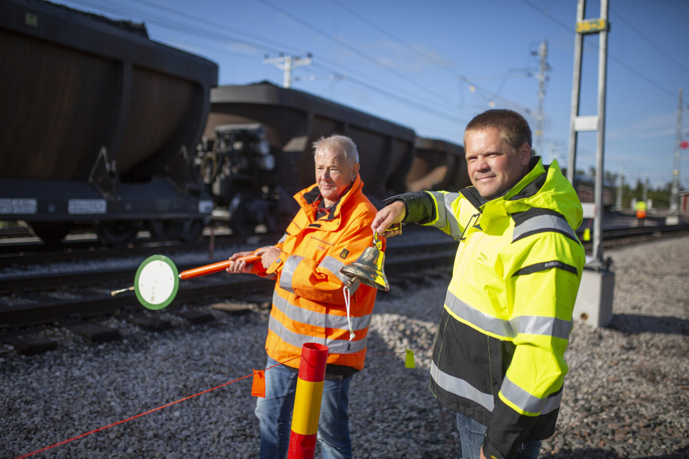 Railcare har nu inlett transporterna av järnmalm åt Kaunis Iron
