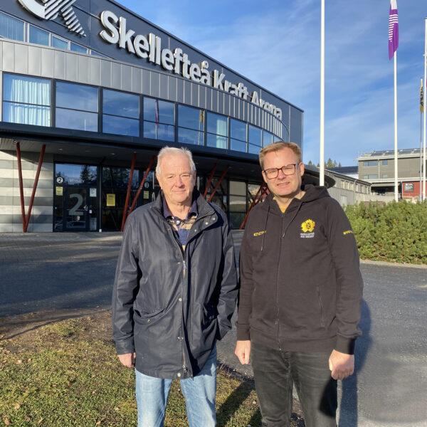 Ulf Marklund Railcare och Ha kan Billing Skelleftea AIK Hockey
