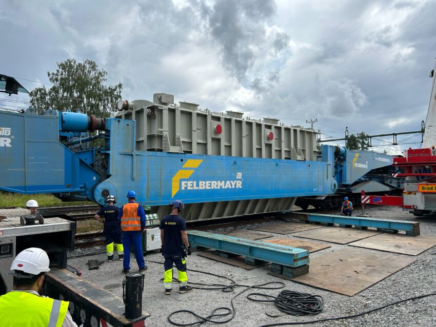 Maersk väljer Railcare som järnvägsföretag för specialtransporter i Sverige