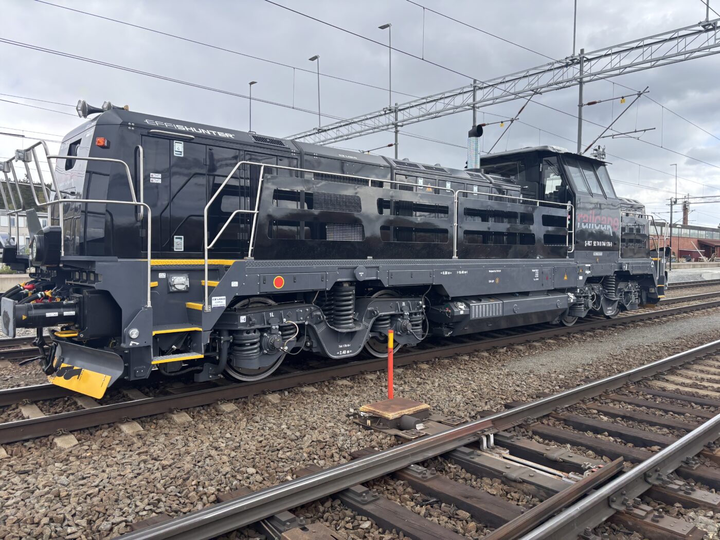 Railcare har etablerat nya röjningslok i Gävle och Ånge